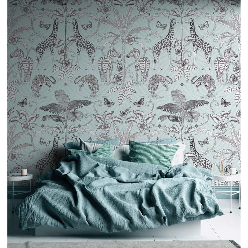 Tapeta panoramiczna The Wall Zebra 159 x 280 cm