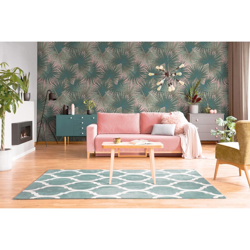 Tapeta panoramiczna Palmy Metropolitan Story 159 x 280 cm