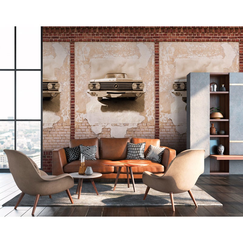 Tapeta panoramiczna The Wall Industrial Auto 159 x 280 cm