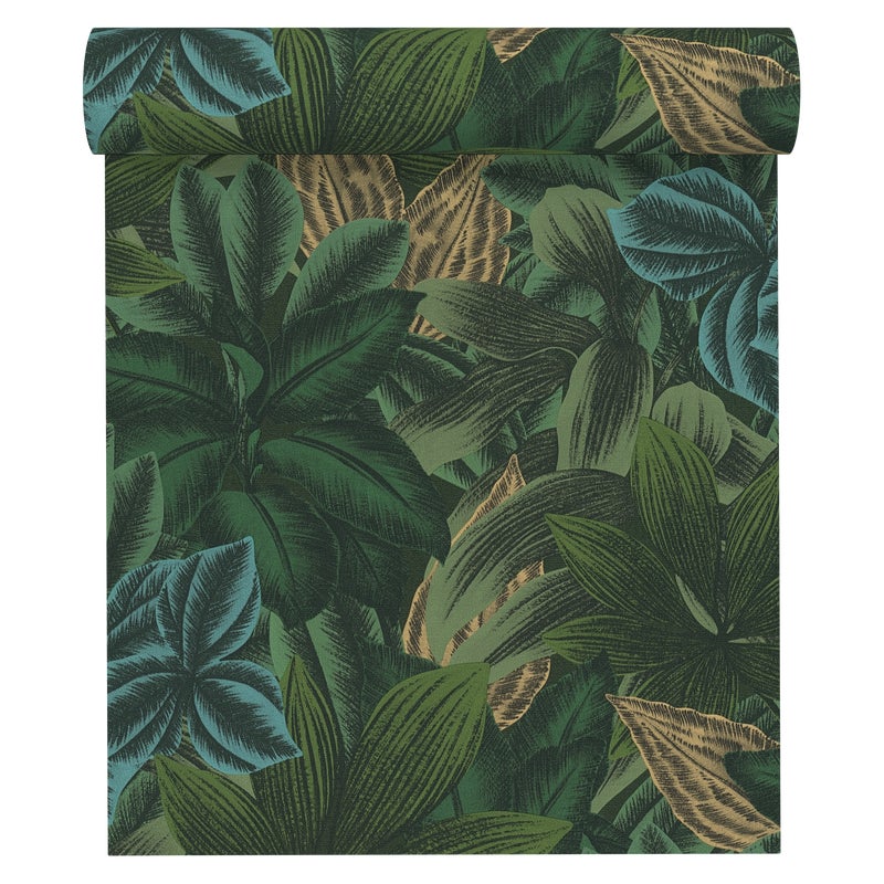 Tapeta Jungle Metropolitan Stories 392224 zielona winylowa na flizelinie