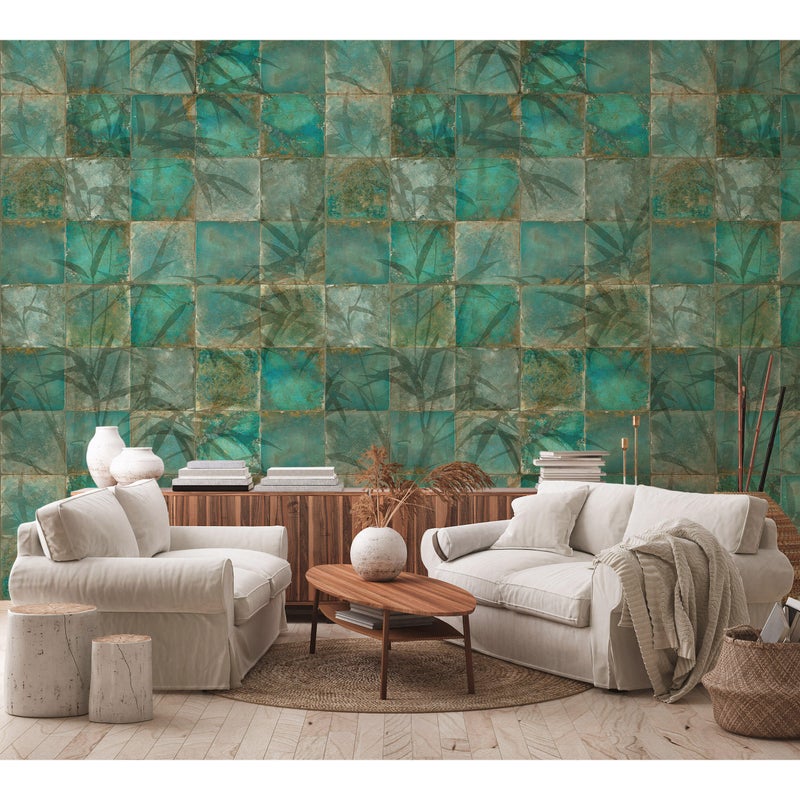 Tapeta panoramiczna The Wall Kafle 159 x 280 cm