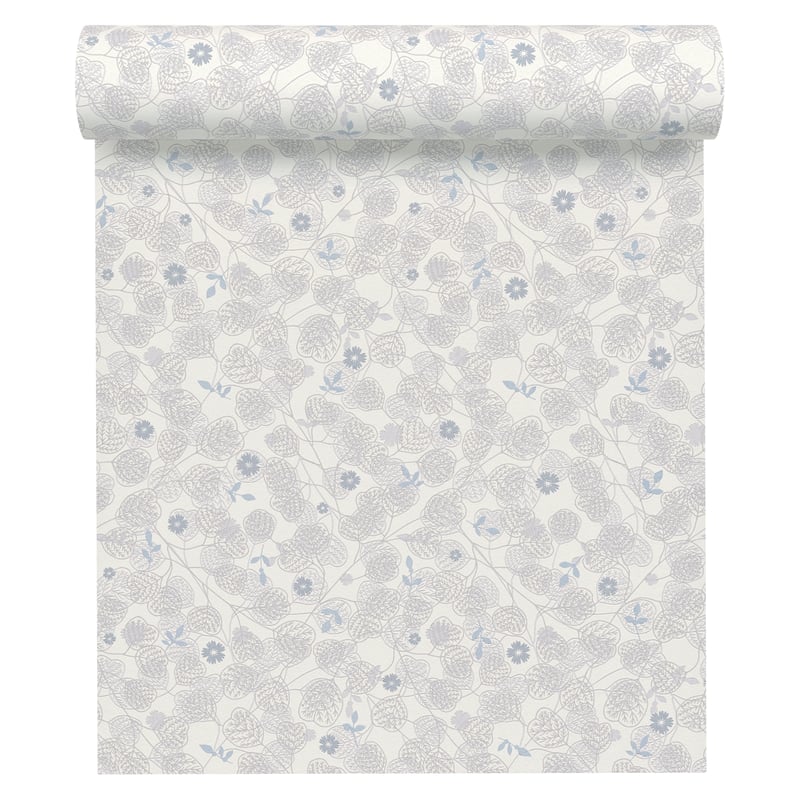 Tapeta Listki Metropolitan Stories 391111 szara winylowa na flizelinie