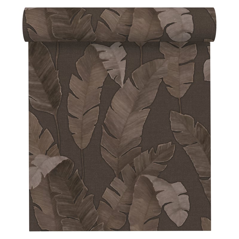 Tapeta Daktylowiec Metropolitan Stories 392182 brązowa winylowa na flizelinie