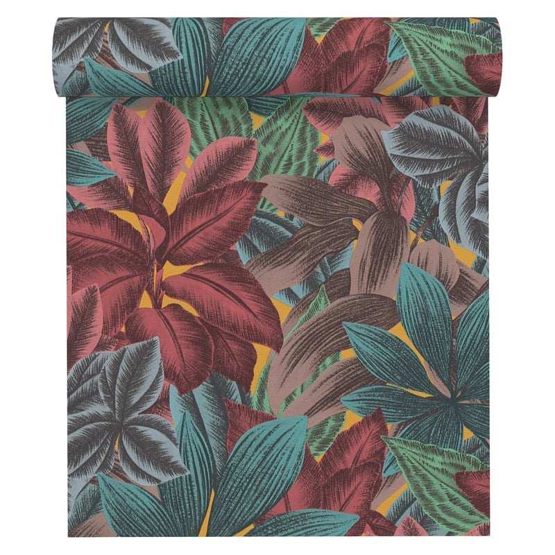 Tapeta Jungle Metropolitan Stories 392222 czerwona winylowa na flizelinie