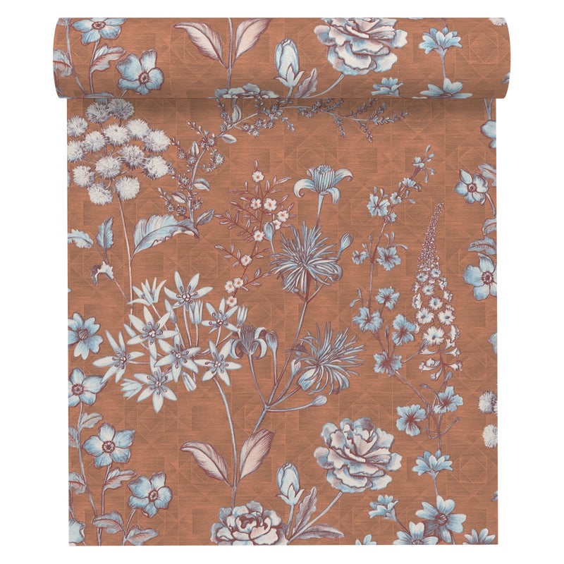 Tapeta Natura Metropolitan Stories 391173 terakota winylowa na flizelinie