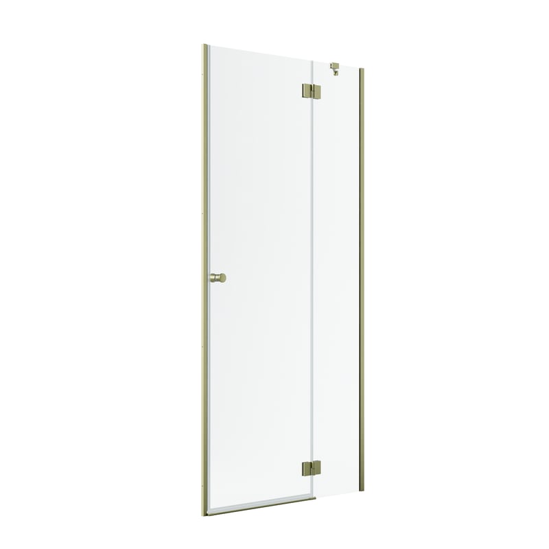 Drzwi prysznicowe uchylne Valence Prawe 120-140 x 160-210 Iridum