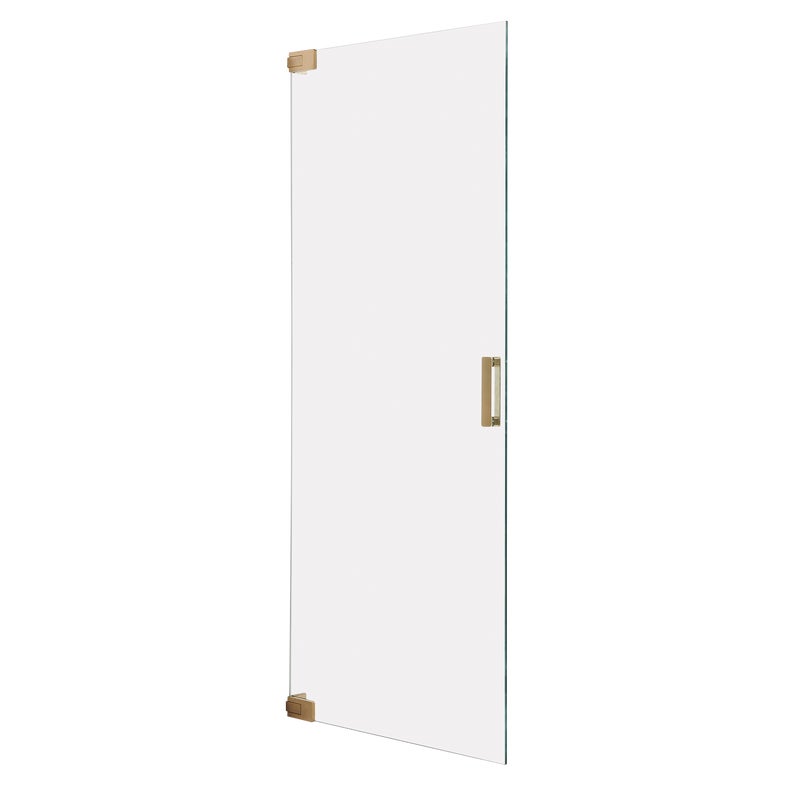 Drzwi prysznicowe uchylne do Walk-in złote Pure 100x200 cm Sealskin