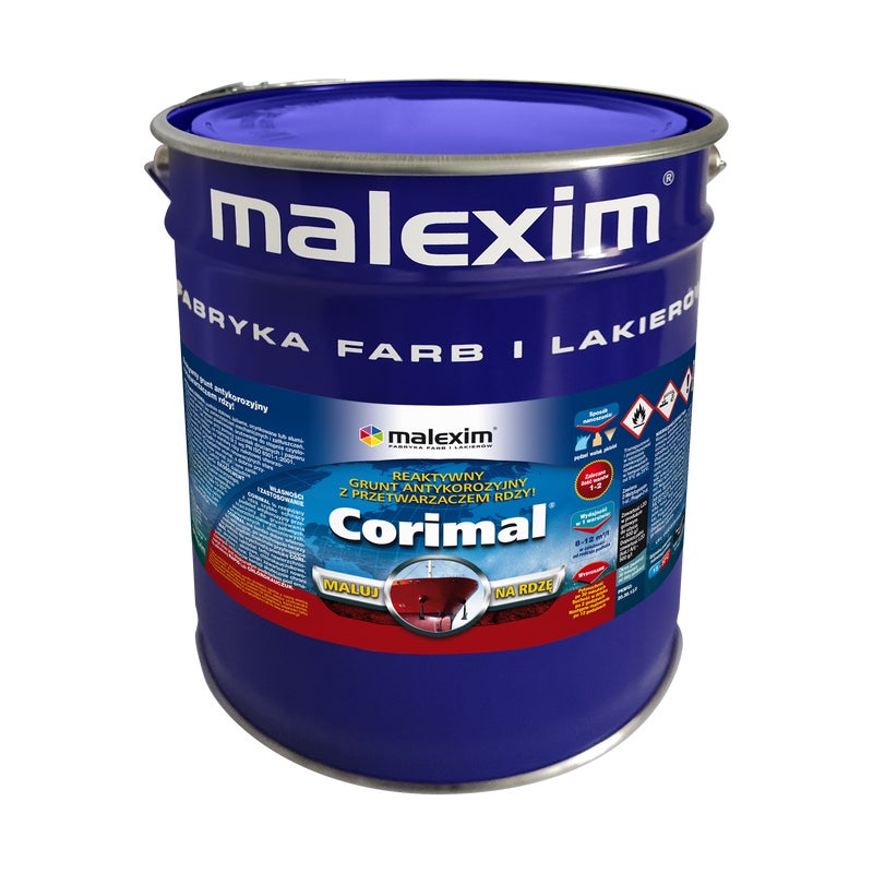 Grunt antykorozyjny Corimal szary 10 l Malexim