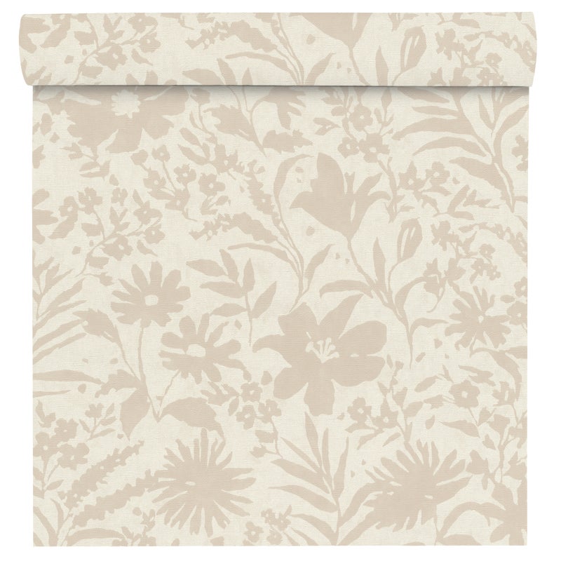 Tapeta Natura Paraiso 330403 beżowa winylowa na flizelinie