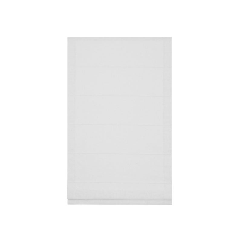 Roleta rzymska Charlina Pleat biała 90 x 250 cm Inspire