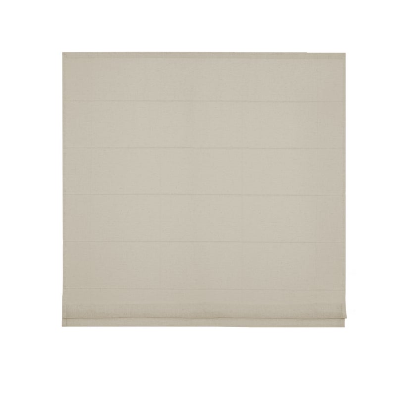 Roleta rzymska Charlina Pleat Natural beżowa 220 x 250M cm Inspire