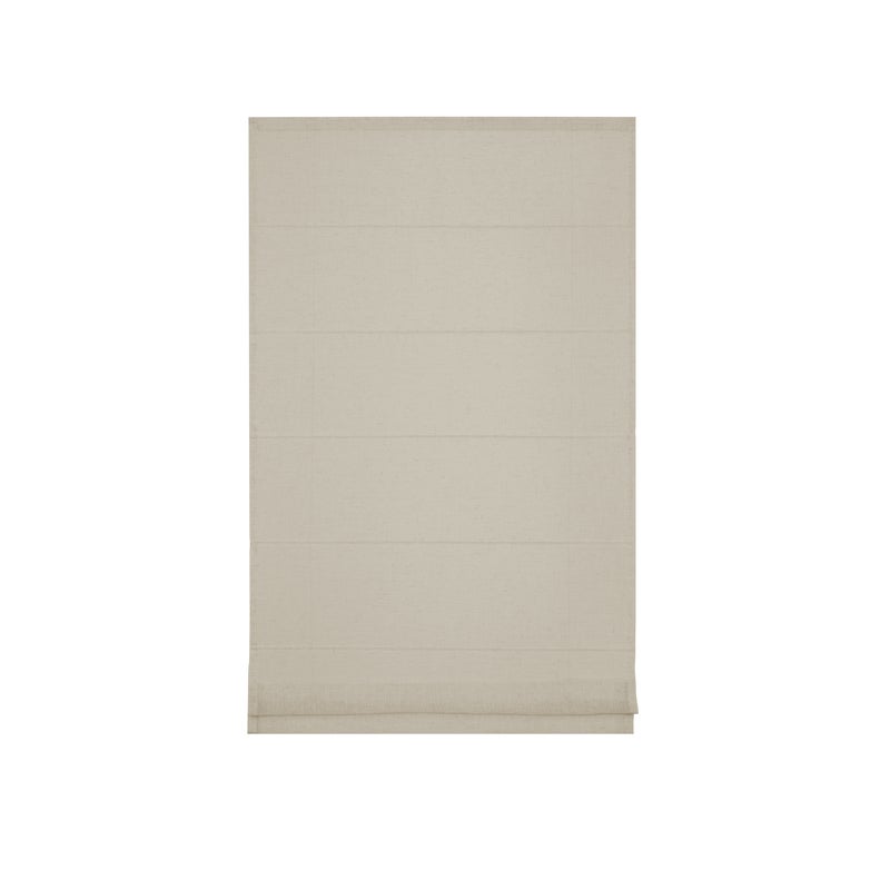 Roleta rzymska Teo Pleat Natural beżowa 90 x 175 cm Inspire