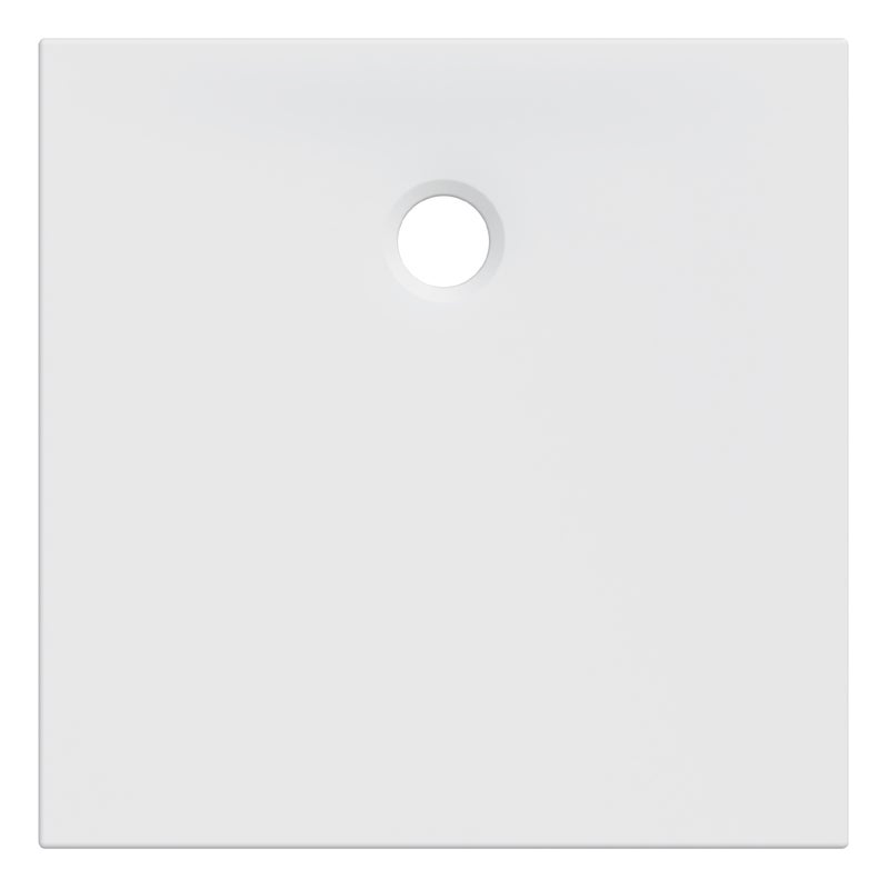 Brodzik do kabiny prysznicowej biały 80x80 ceramiczny