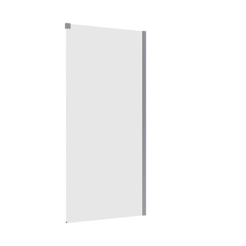 Ścianka prysznicowa do drzwi przesuwnych Neo 100 x 200 cm chrom Sensea
