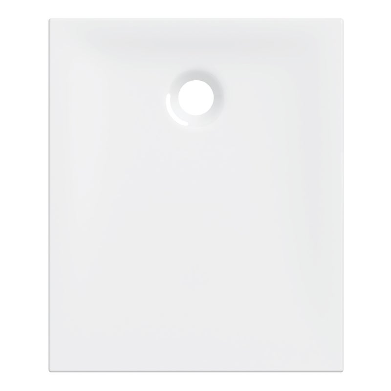 Brodzik do kabiny prysznicowej prostokątny biały 90x75 B Nemea