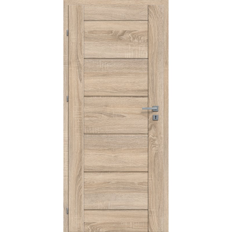 Drzwi wewnętrzne pełne Terso Dąb Sonoma 3D 90 lewe Classen