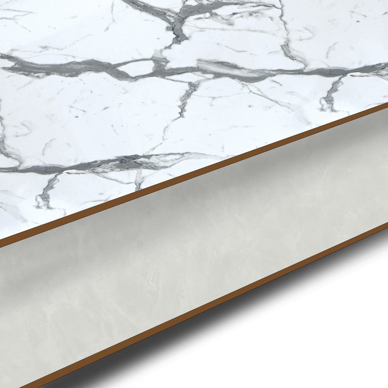 Panel dekoracyjny ścienny kompaktowy 60 x 200 cm Ocean Marble/Portland Stone Delinia