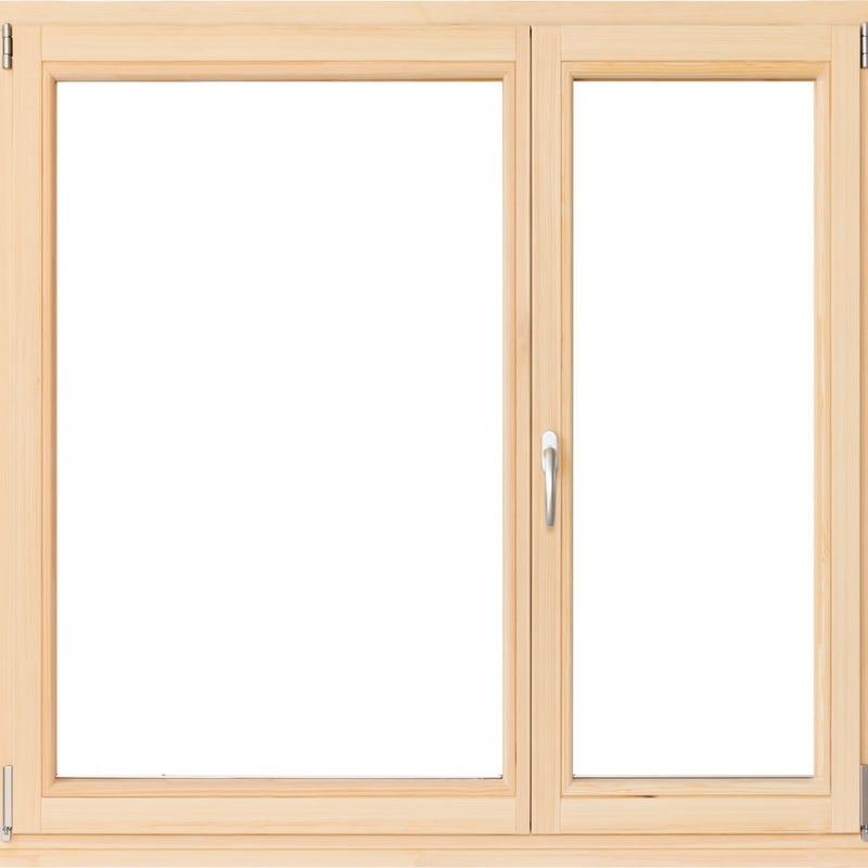 Okno drewniane sosnowe 3-szybowe fasadowe LM 90 O34 1465x1435 mm rozwierno-uchylne prawe/lewe do wewnątrz Lupol