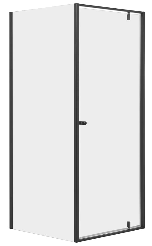 Kabina prysznicowa Contour 90x90x200 cm czarna Sealskin