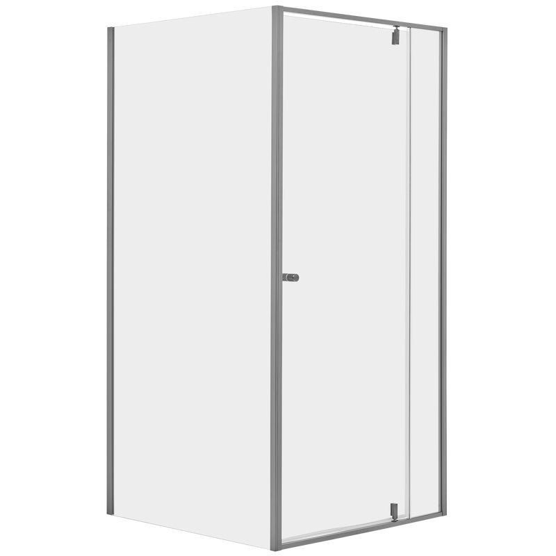 Kabina prysznicowa Contour 100x100x200 cm szara Sealskin