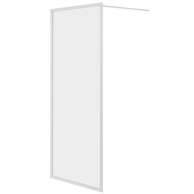 Kabina Walk-in Contour 88x200 transparentna profil biały Sealskin