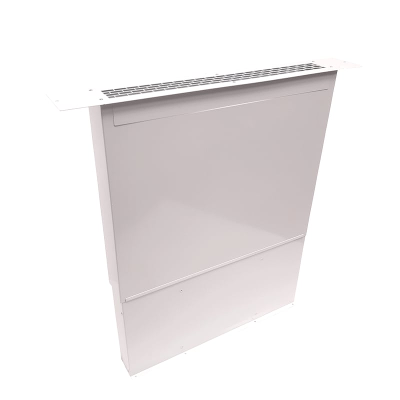 Zestaw maskownic komin do okapu SP 60 Space System biały VDB