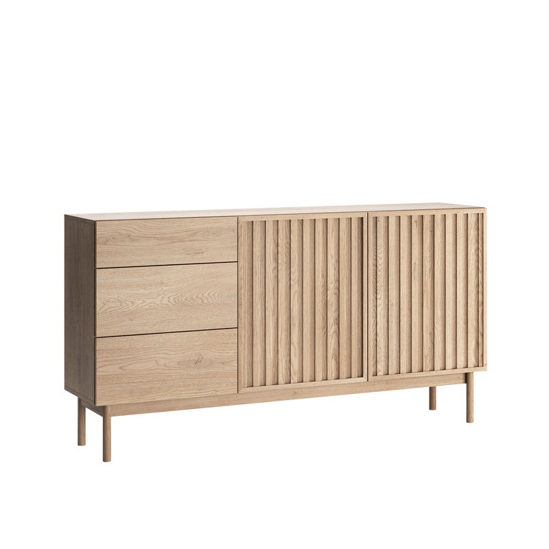 Komoda Saori brązowa 159x84x37 cm