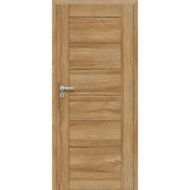 Drzwi wewnętrzne pełne Tabas Dąb Grenada 90 prawe