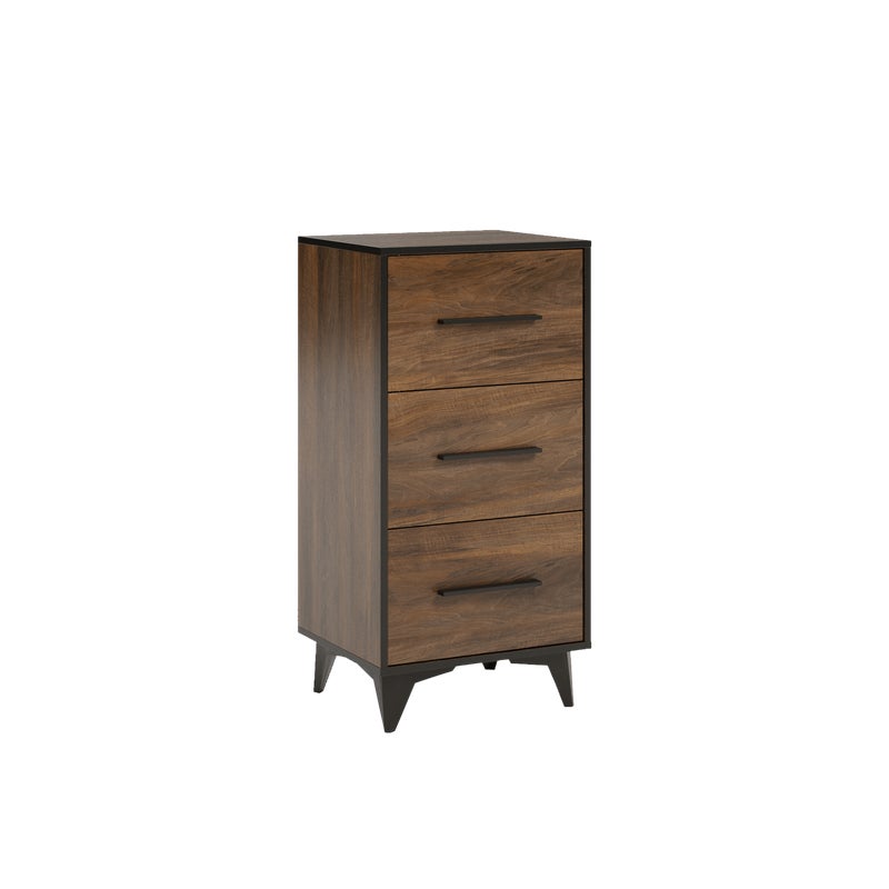 Komoda Shiran Walnut z szufladami 47,5 x 40 x 95 cm