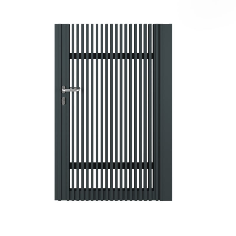 Furtka AW.00 100x150 cm prawa antracytowa Wiśniowski
