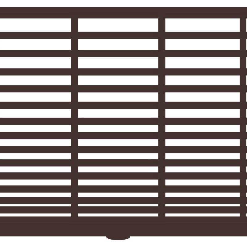 Polbram Brama przesuwna teleskopowa Bali II 4x1,5 m lewa brązowa automat