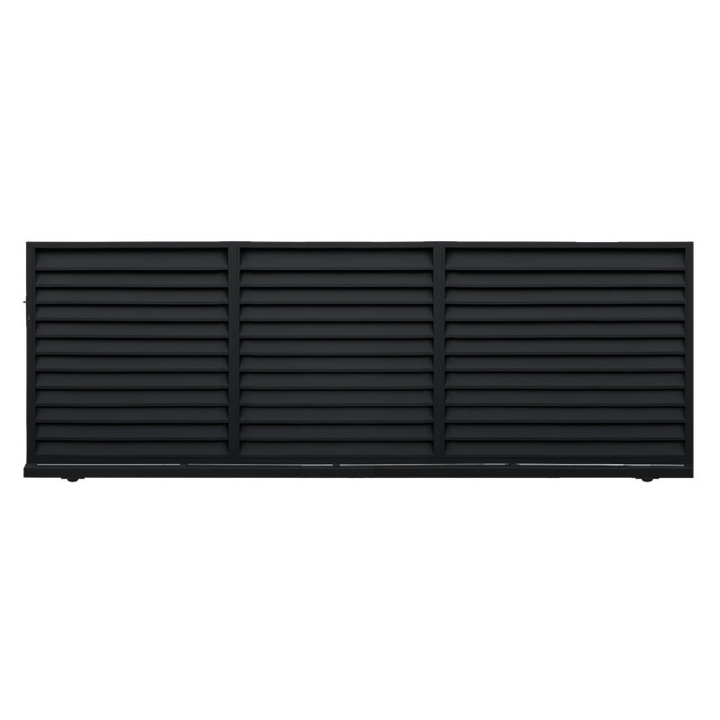 Polbram Brama przesuwna bez przeciwwagi Kreta 4x1,5 m prawa czarna