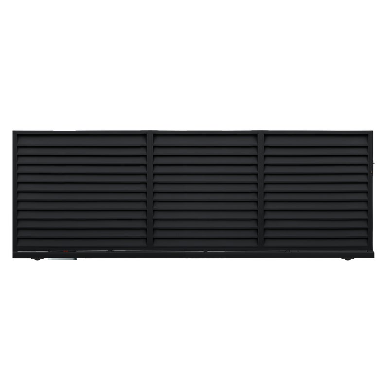 Polbram Brama przesuwna bez przeciwwagi Kreta 4x1,5 m lewa czarna automat