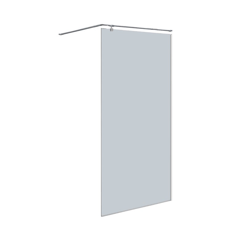 Kabina Walk-in Prime 80x205 transparentna profil chromowany Sea-Horse