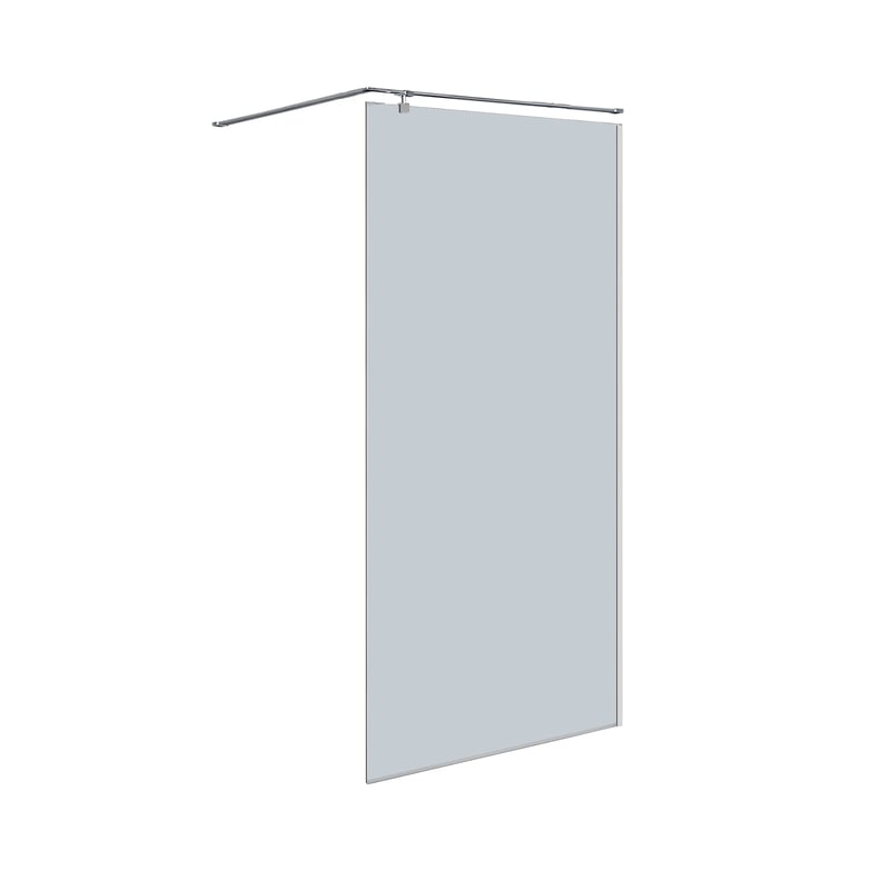 Kabina Walk-in Prime 90x205 transparentna profil chromowany Sea-Horse