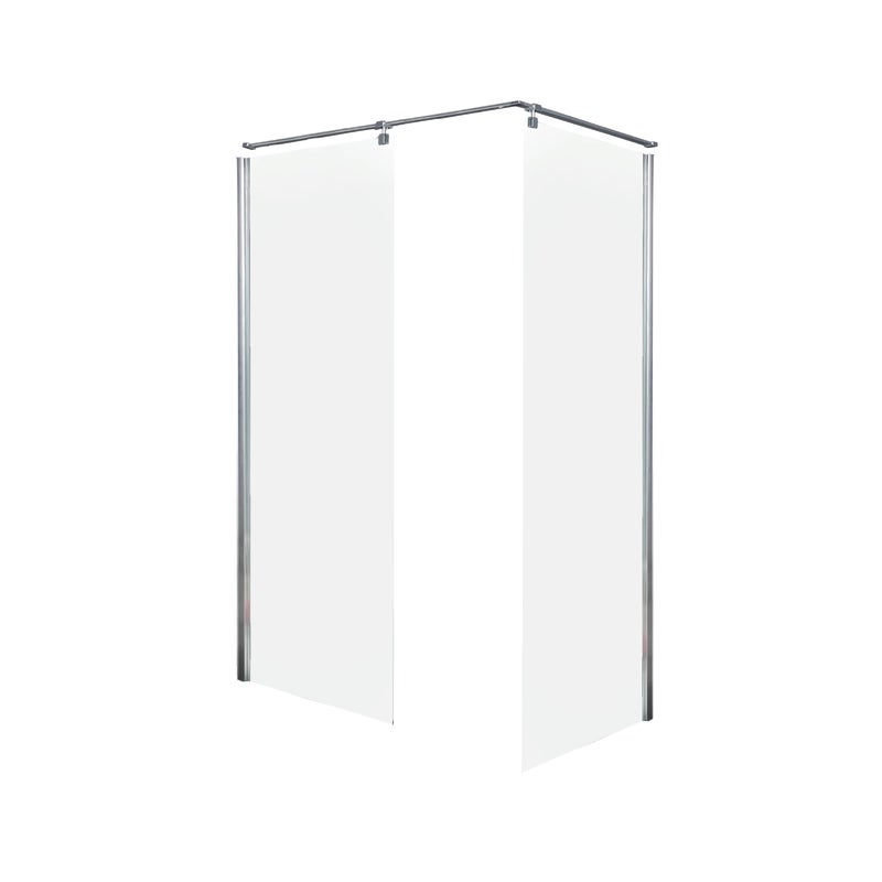 Kabina prysznicowa narożna prostokątna Prime 140x80x205 cm chromowana Sea-Horse