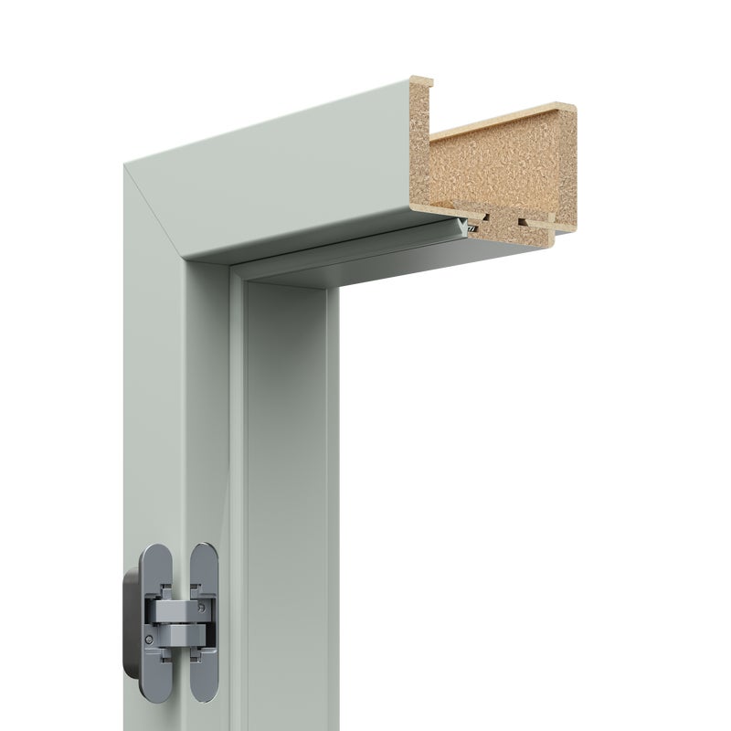 Ościeżnica regulowana kompletna bezprzylgowa Porta 70 prawa do skrzydła Art Deco Szałwia zakres 220-240 mm