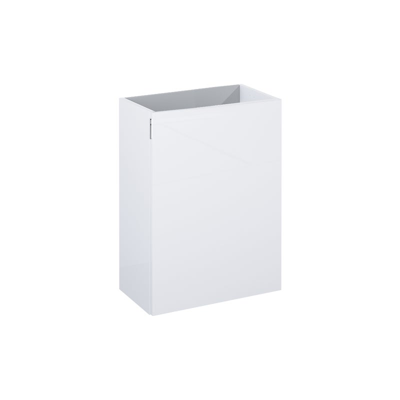 Szafka pod umywalkę wisząca Action 44.5x24.3x60 cm biała Sensea