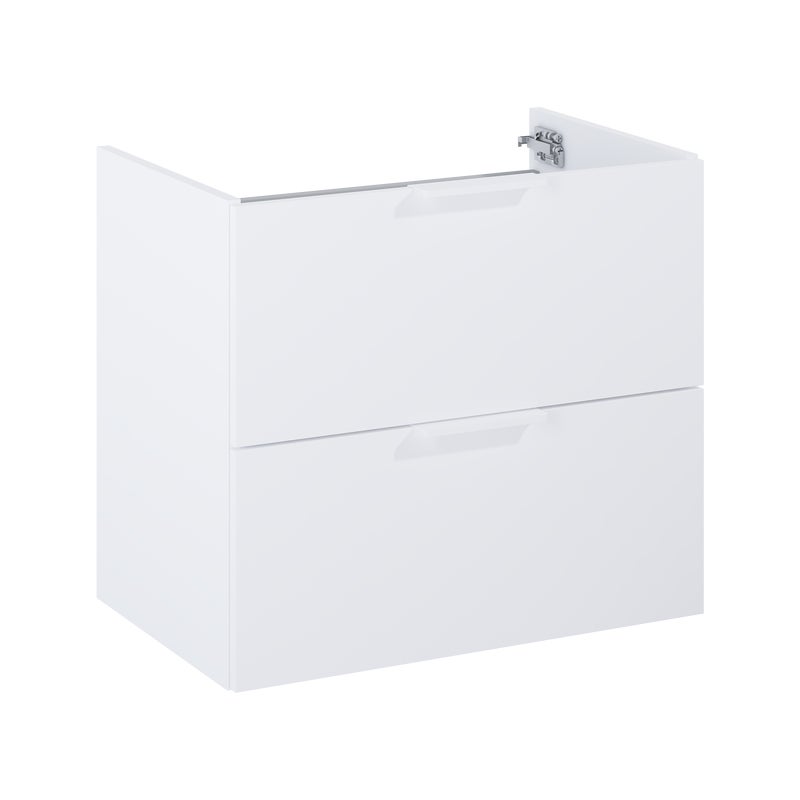Szafka pod umywalkę wisząca Katalonia 60x28.4x53 cm biała Sensea