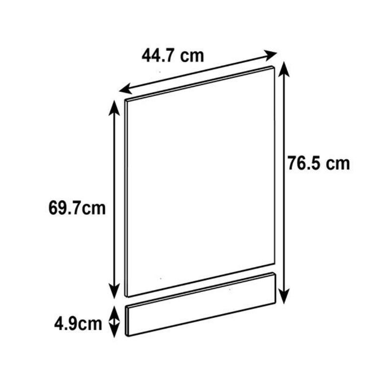 Front zmywarki FDSH45/77 Kobo Kubanit