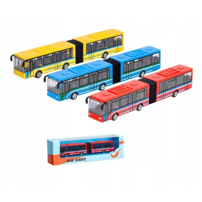 Autobus Miejski metalowy 1szt.mix Norimpex