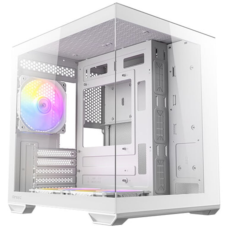 Antec 0-761345-10218-6 zabezpieczenia & uchwyty komputerów Mini Tower Biały 0-761345-10218-6