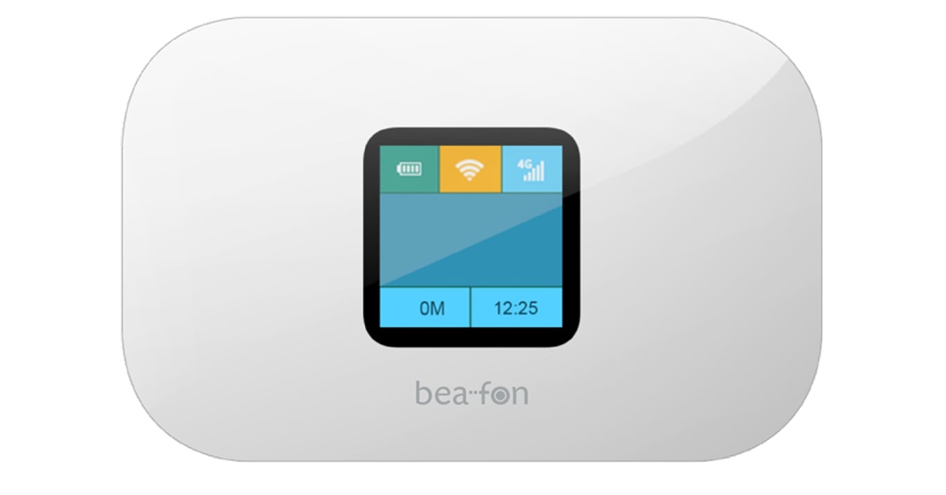 Beafon MR1-W router bezprzewodowy Jedna częstotliwości (2,4 GHz) 4G Biały MR1-W