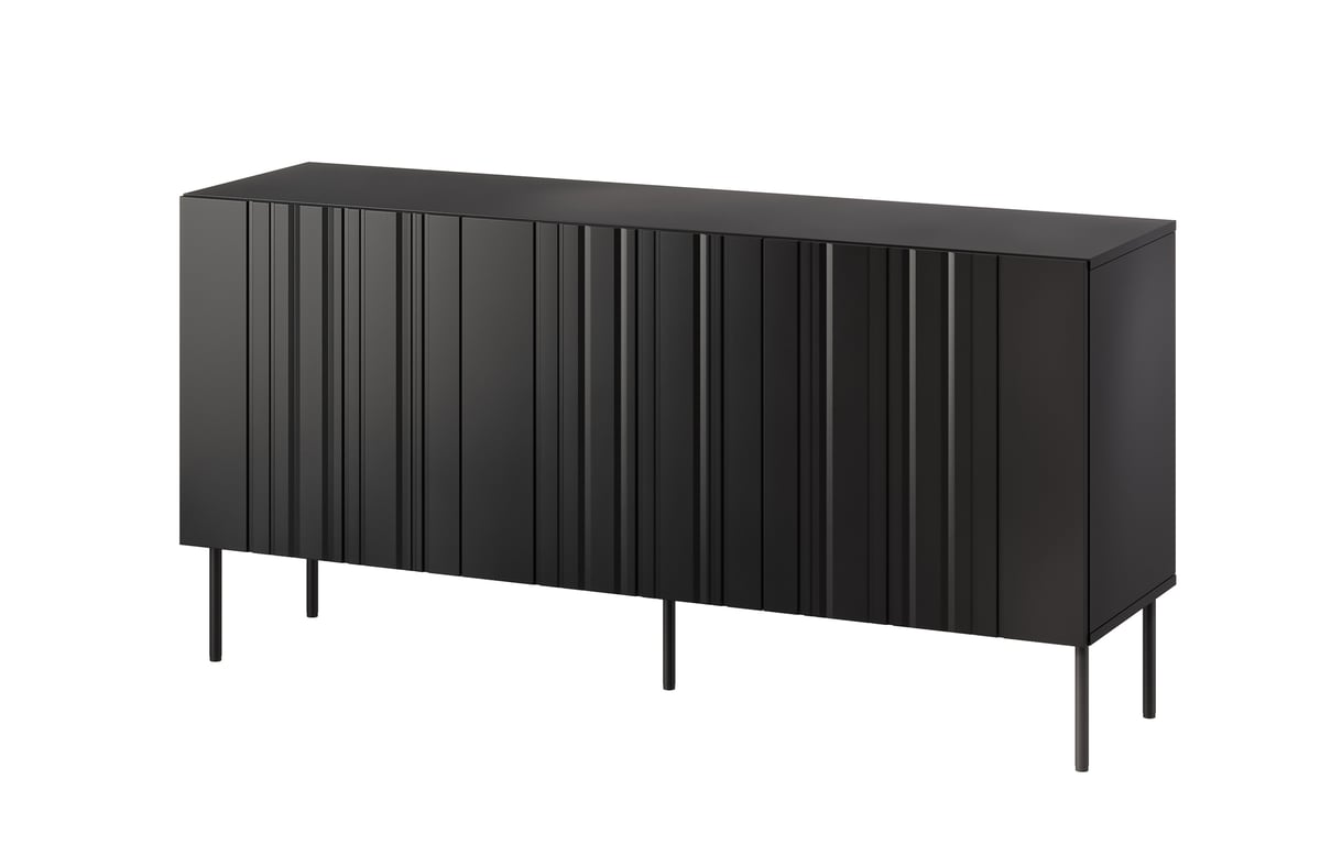 Cama Komoda ISLA 150,5x40x75 czarny mat