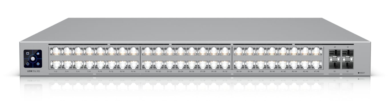 Ubiquiti UniFi Pro XG 48 Zarządzany L2/L3 10G Ethernet (100/1000/10000) 1U Szary USW-PRO-XG-48