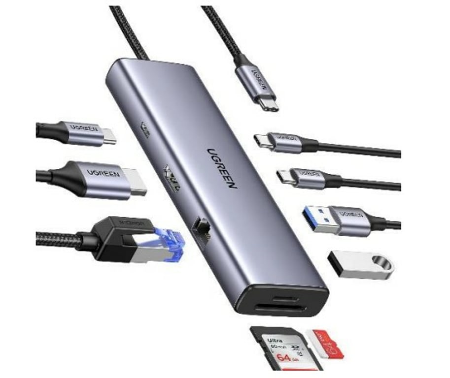 Ugreen 15375 huby i koncentratory USB Type-C 15375