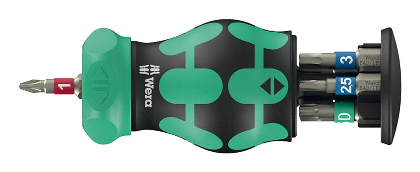 Wera Bicycle Set 5 Śrubokręt z wymiennymi końcówkami Prosty śrubokręt