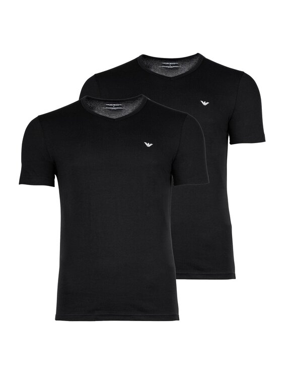 Emporio Armani T-Shirt 30562 Czarny Comfort Fit