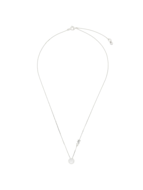 Michael Kors Naszyjnik Pave Halo Necklace MKC1208AN040 Srebrny