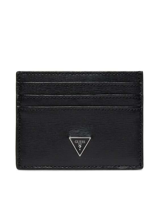 Guess Etui na karty kredytowe SMCSLE LEA25 Czarny